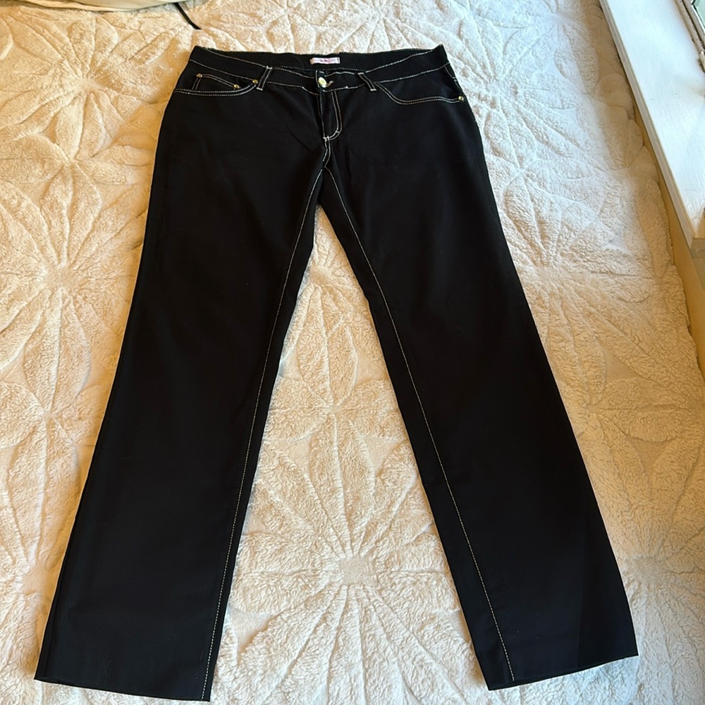 Versace black jeans